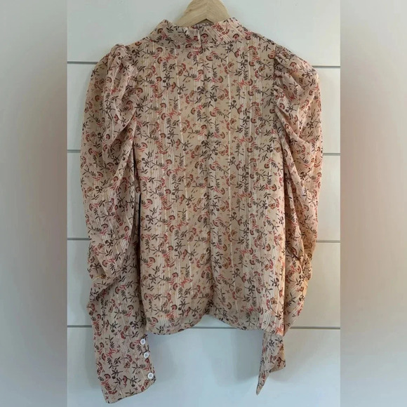 EN SAISON FLORAL PRINT PUFF
SLEEVE BLOUSE - Picture 4 of 4